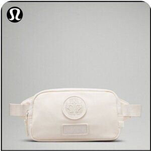 Lululemon White Olympics Team Canada Future Legacy Mini Belt Bag COC Logo - New